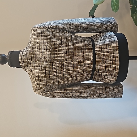 MNG | Black & White Blazer Suit Jacket | Womens Small - Picture 4 of 8